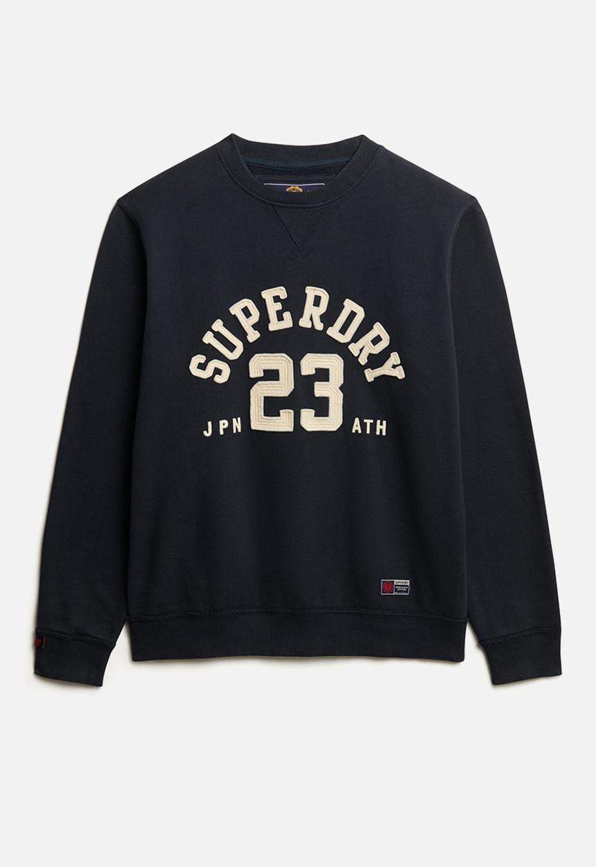 Superdry. - Vintage Athletic Crew - Eclipse Navy