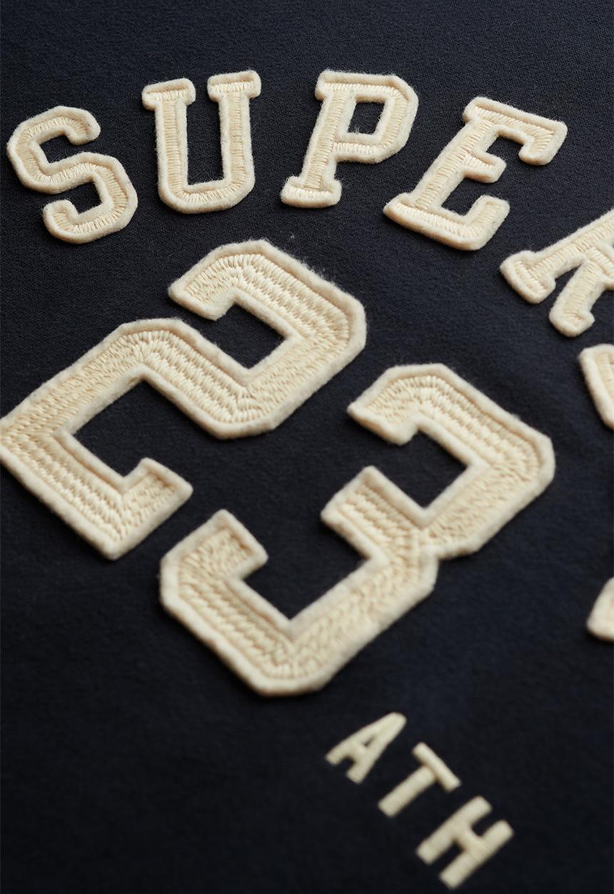 Superdry. - Vintage Athletic Crew - Eclipse Navy