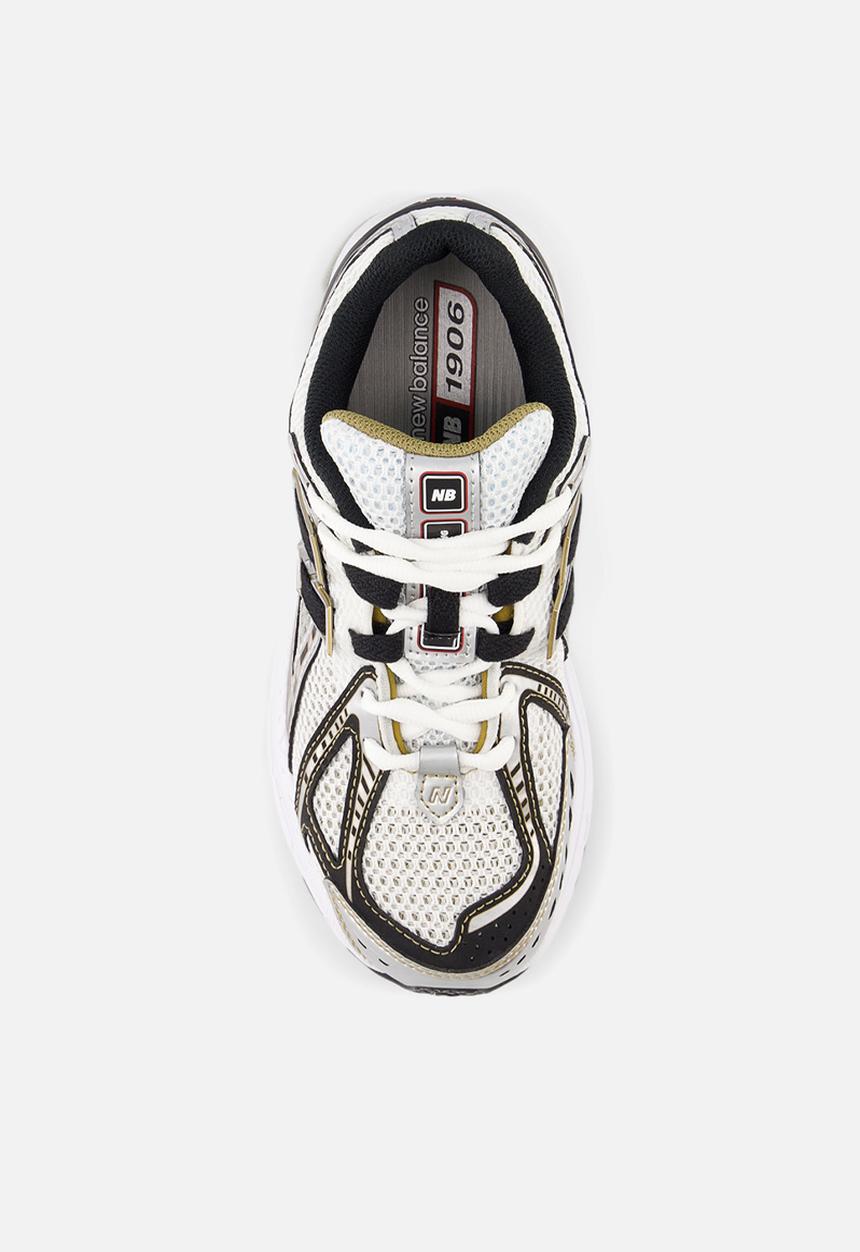 New Balance  - Grade school 1906 - silver metallic with gold metallic