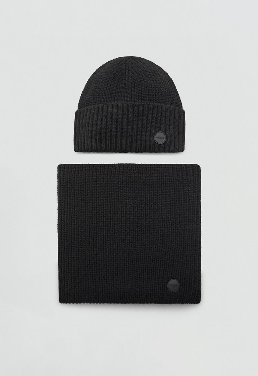 MANGO - Beanie CRAIGB - black