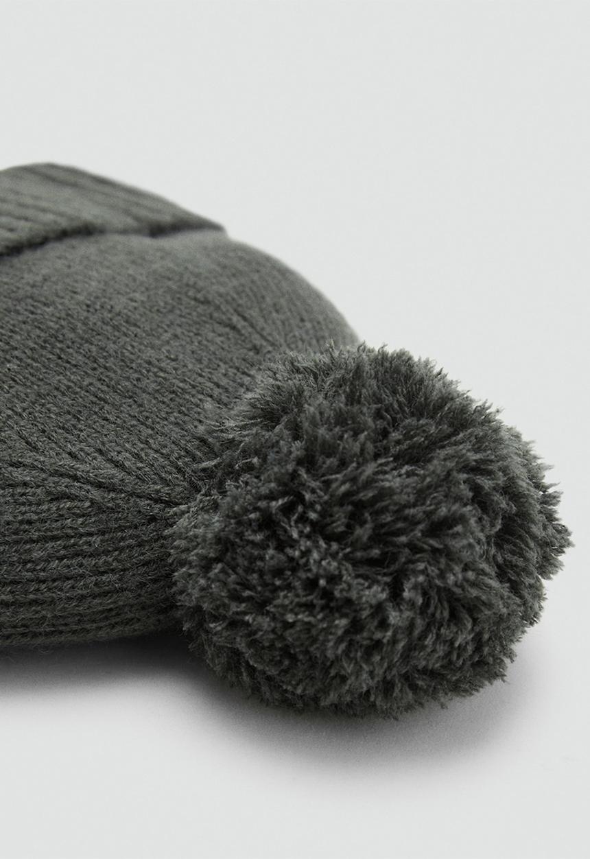 MANGO - Beanie DANIELK - Khaki