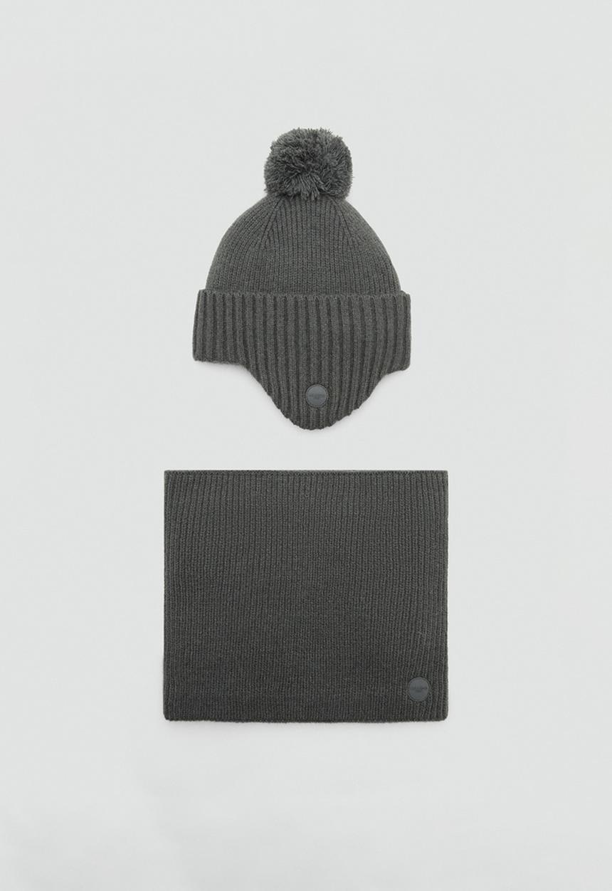 MANGO - Beanie DANIELK - Khaki