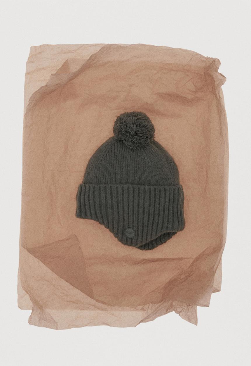 MANGO - Beanie DANIELK - Khaki