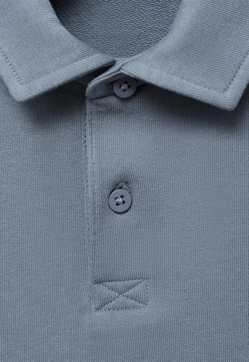MANGO - Sweatshirt polosw - medium blue