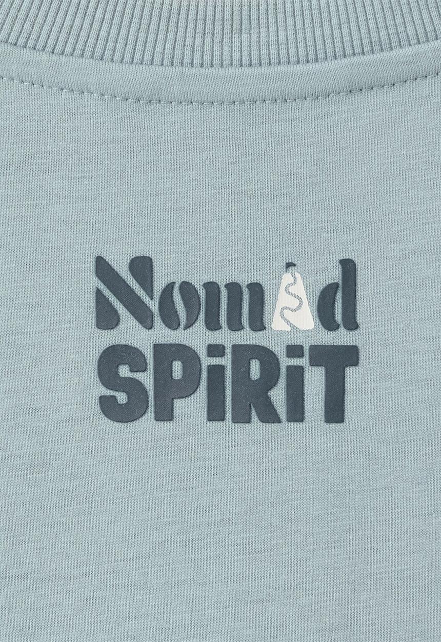 MANGO - T-Shirt SPIRIT - Turquoise / Aqua