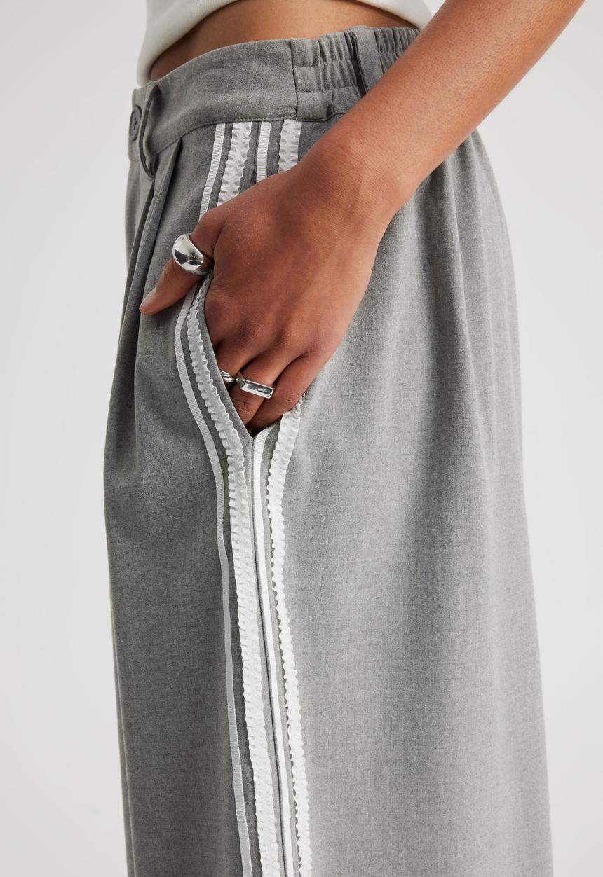 Factorie - Jumbo Dress Pant - Heather Grey