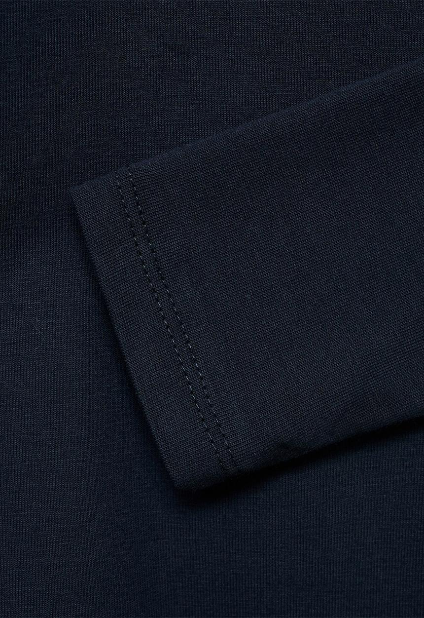 MANGO - T-shirt turbo - navy