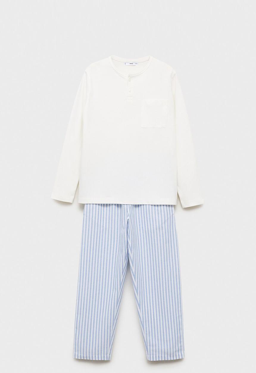 MANGO - Pyjama home - light/pastel blue