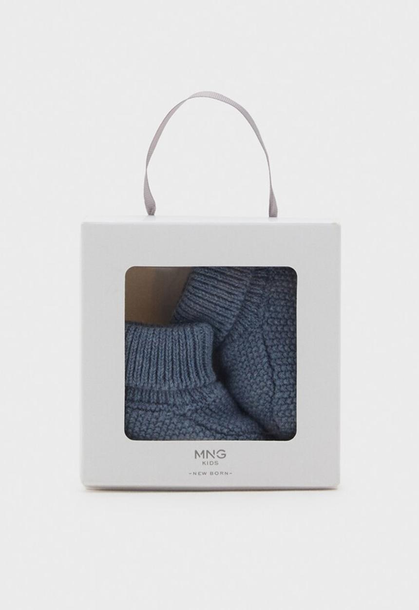 MANGO - Socks boti1 - medium blue