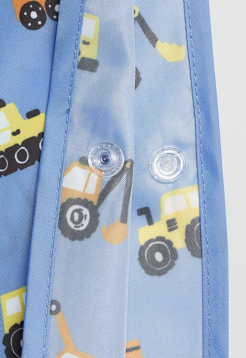 MANGO - Raincoat escavax - medium blue