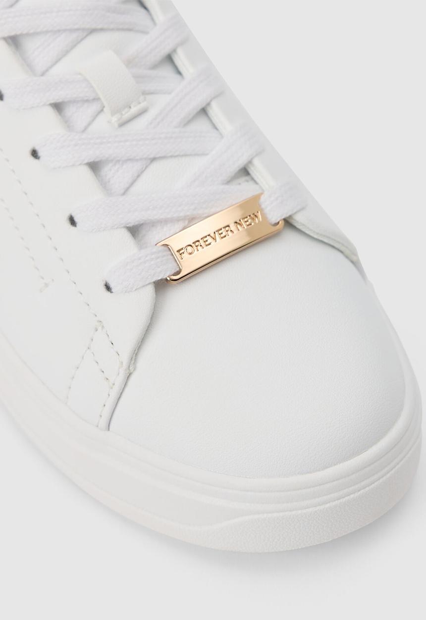 Forever New - Eleanor 3 flatform sneaker in white