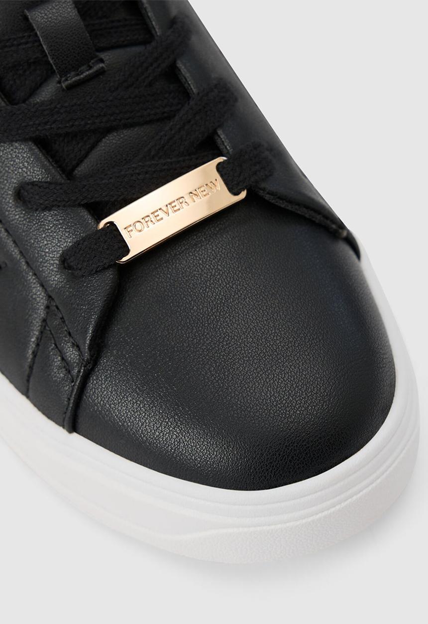 Forever New - Eleanor 3 flatform sneaker in black