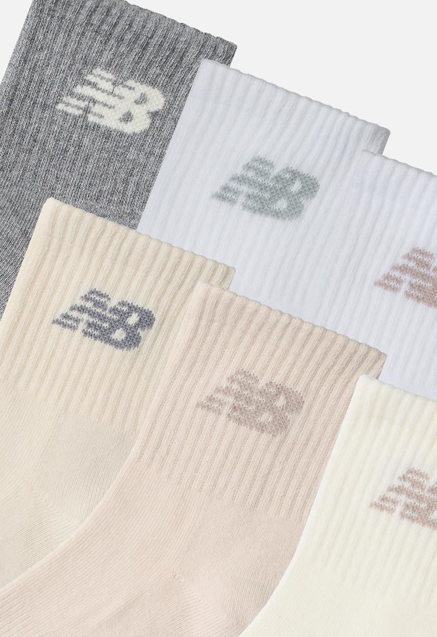 New Balance  - Everyday Ankle Sock 6Pk - Assorted