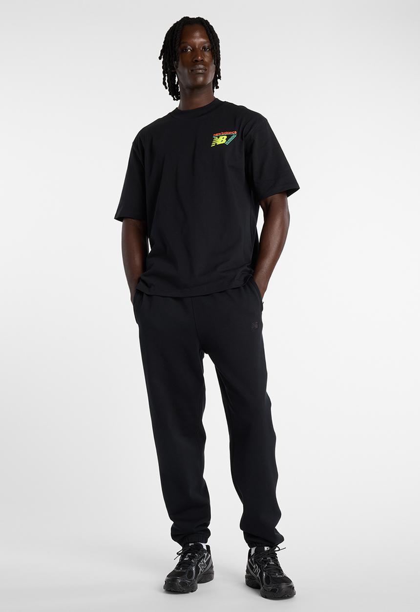 New Balance  - NB Athletics Neon Heat Map Tee - Black