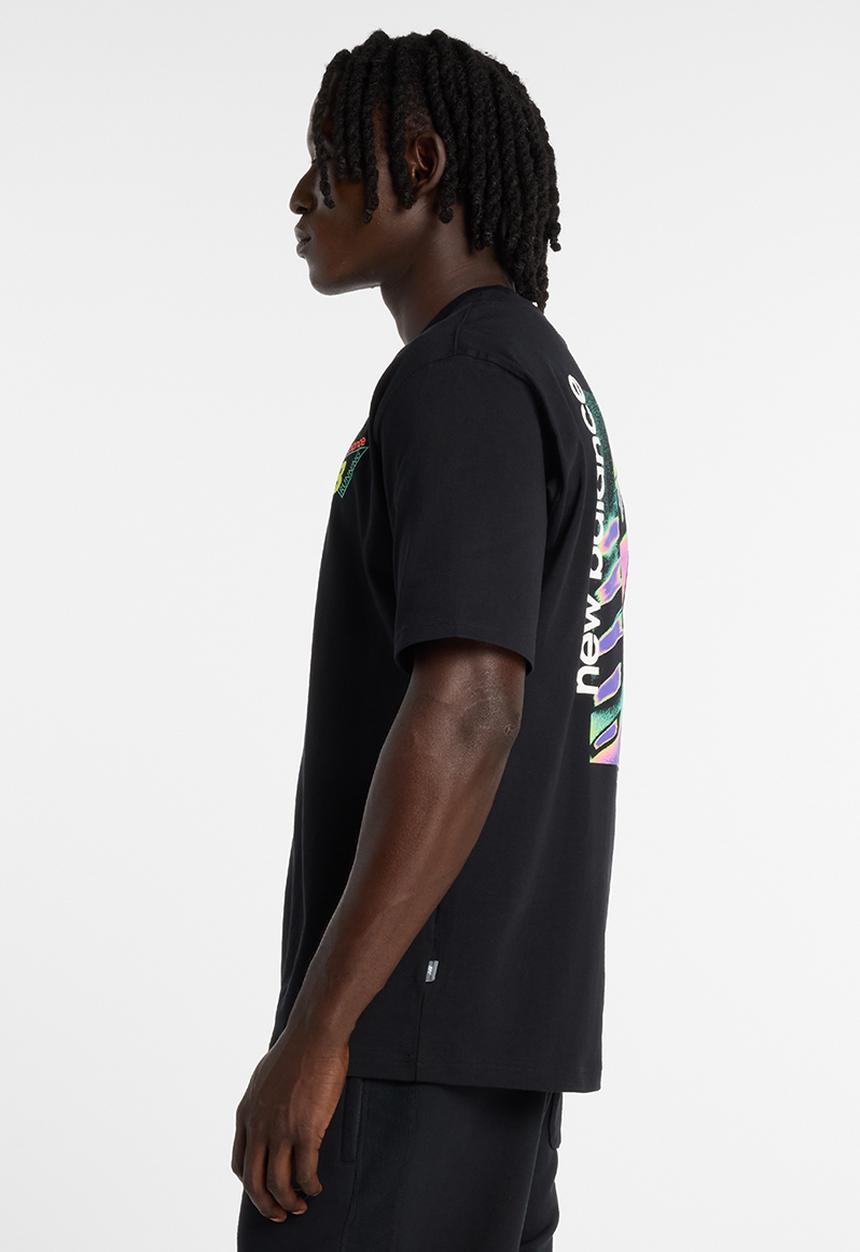New Balance  - NB Athletics Neon Heat Map Tee - Black