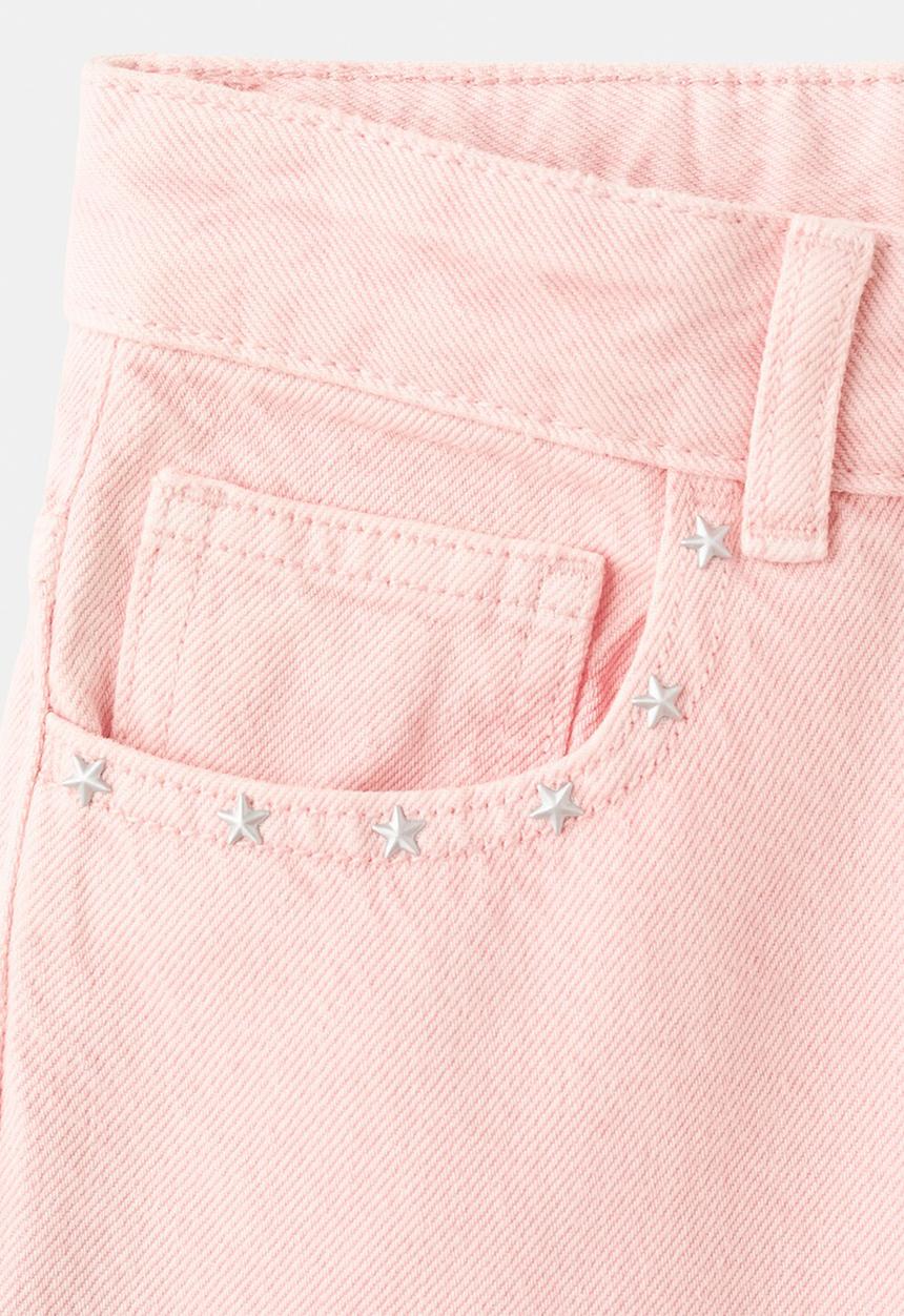 MANGO - Jeans Lowrise - pink
