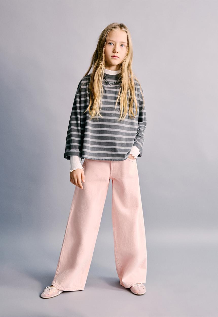 MANGO - Jeans Lowrise - pink