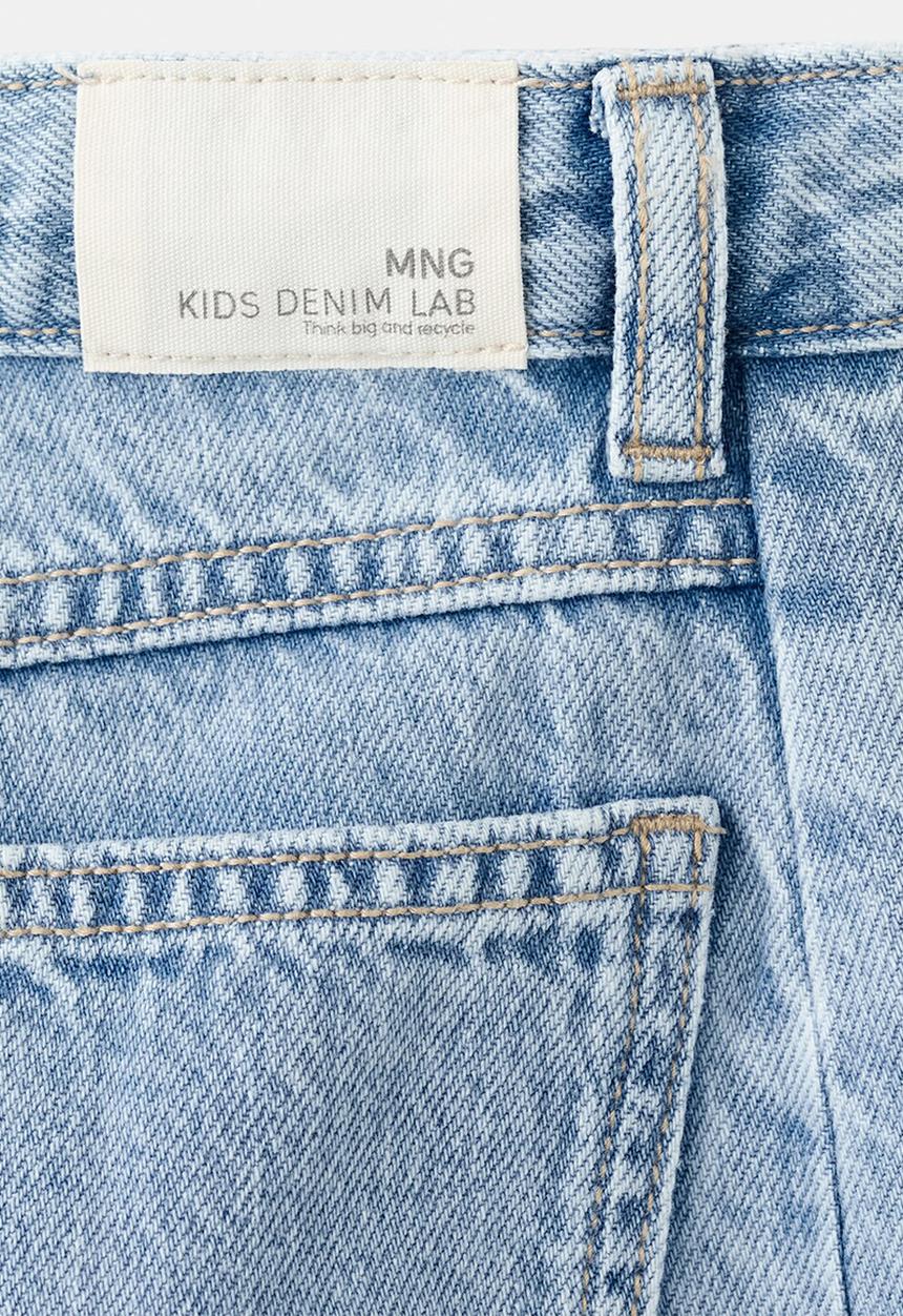 MANGO - jeans Balloon1 -open blue