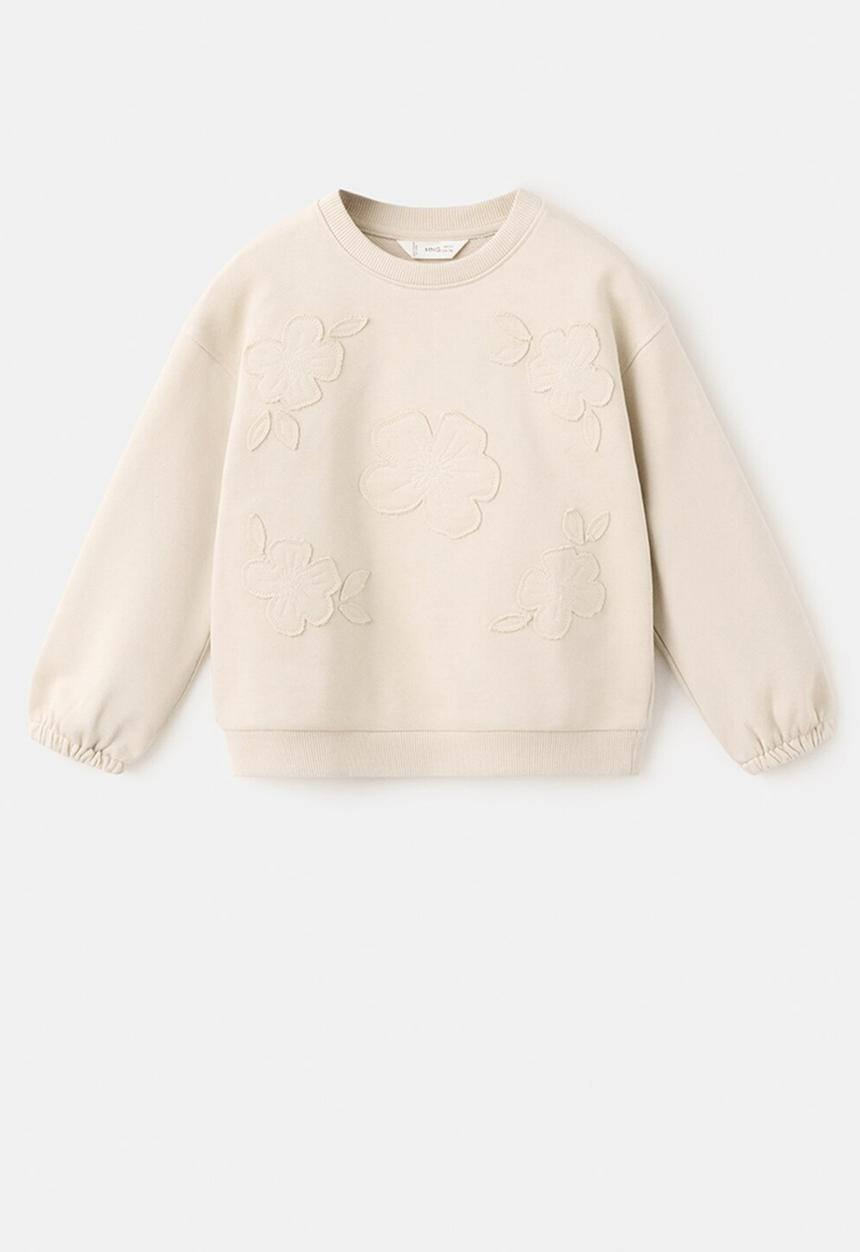 MANGO - Sudadera - Light Beige