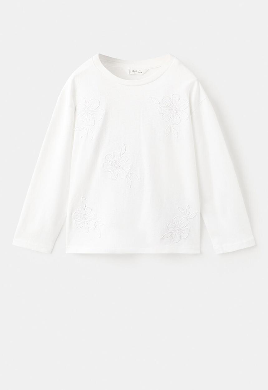MANGO - Camiseta - Natural