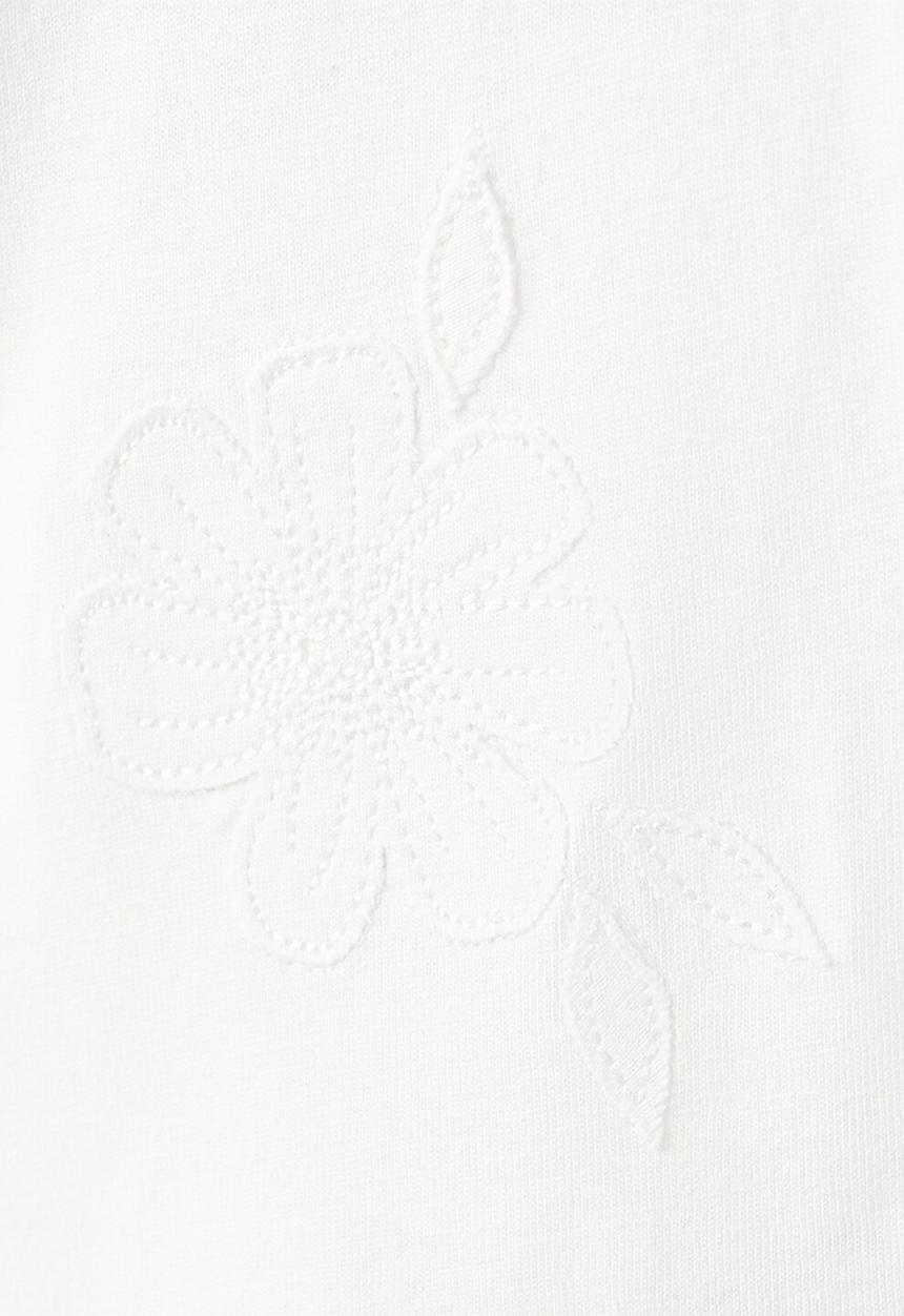MANGO - Camiseta - Natural