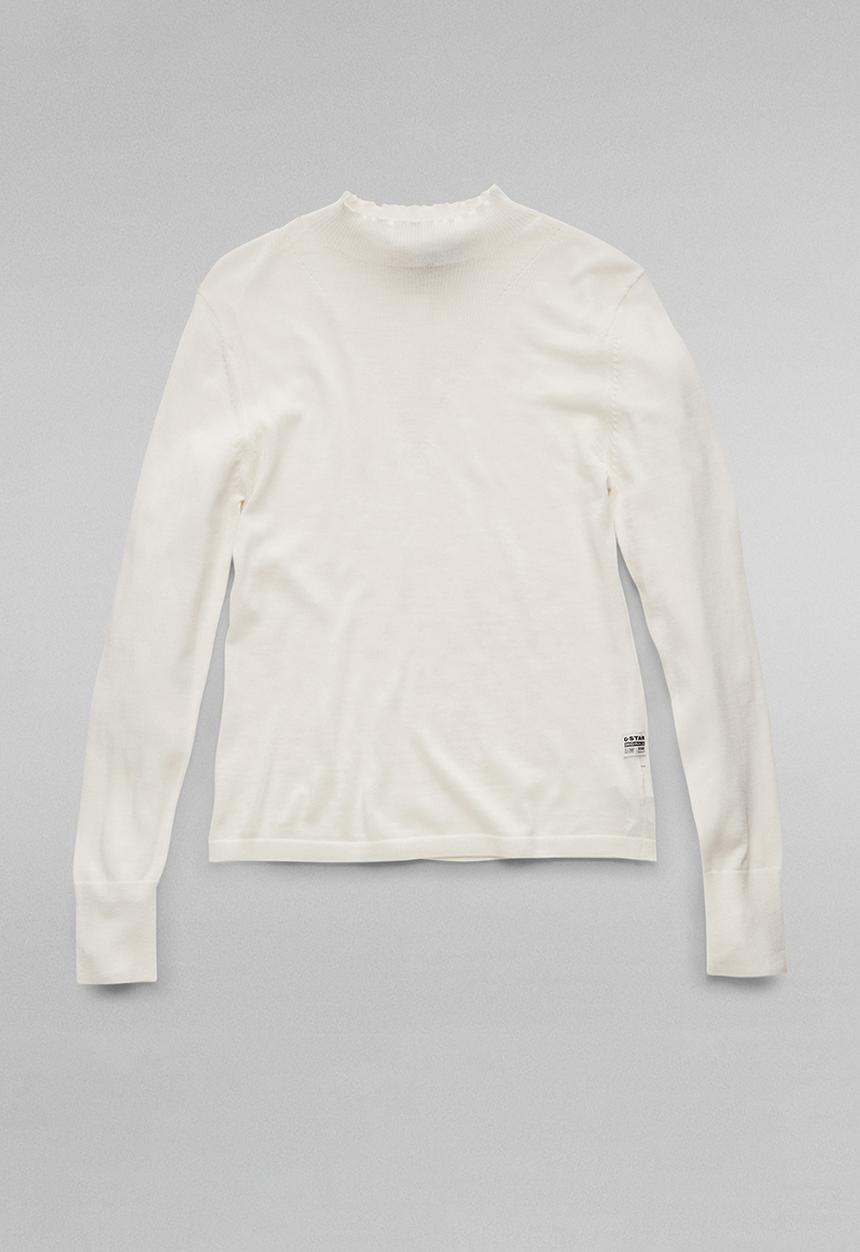 G-STAR - Mock knit - milk
