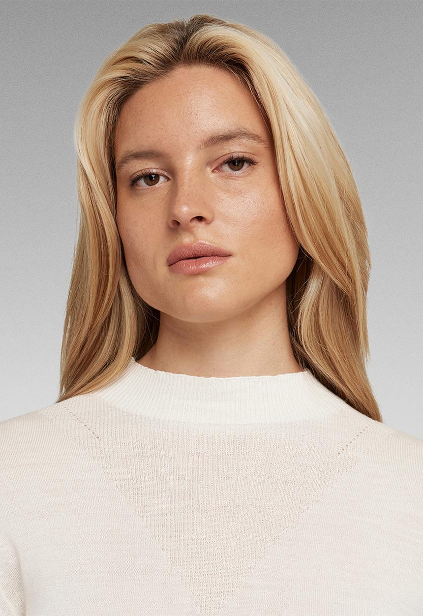 G-STAR - Mock knit - milk