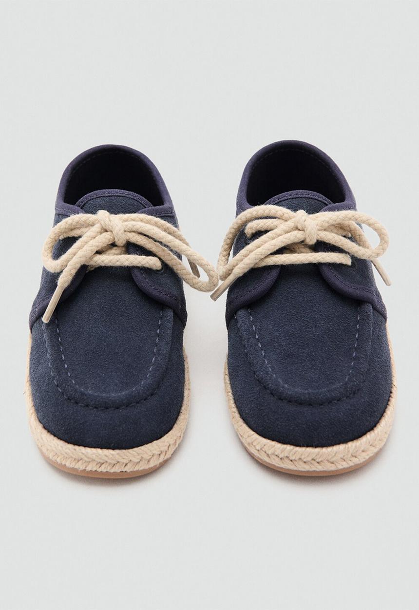 MANGO - Zapato - Medium Blue