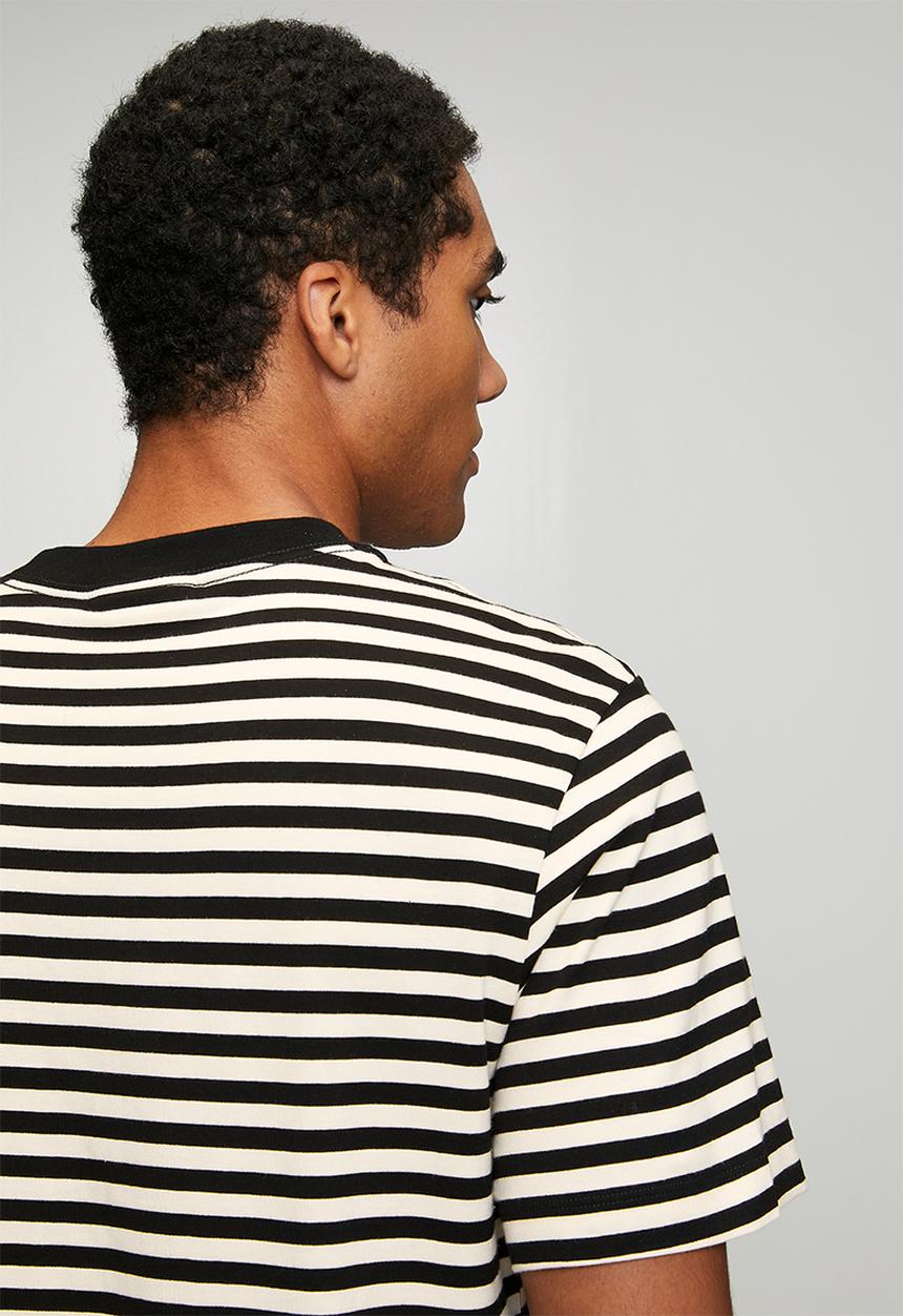 Calvin Klein - Short sleeve 20s stripe jersey monologo cn tee - multi