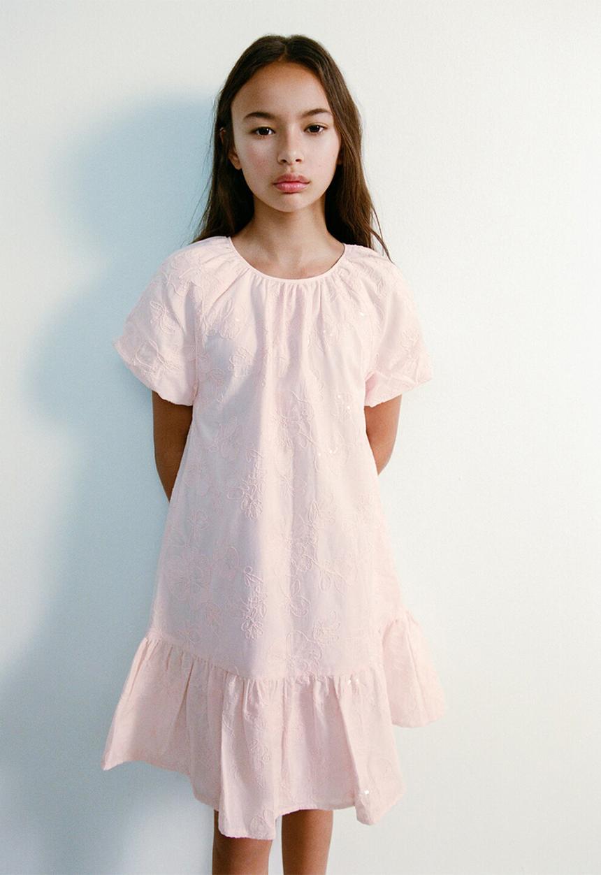 MANGO - Dress POMPI - Pink