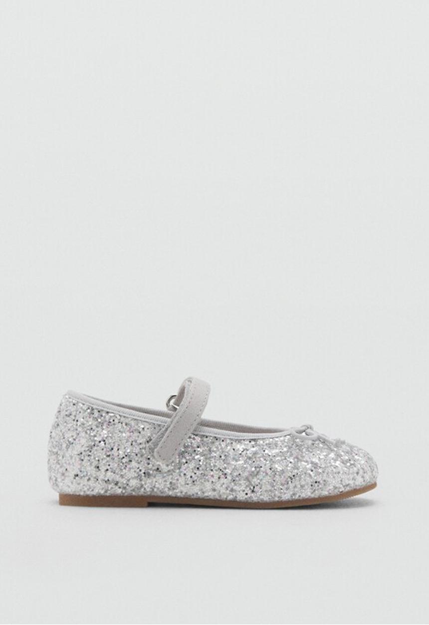 MANGO - Shoes GLITB - Silver
