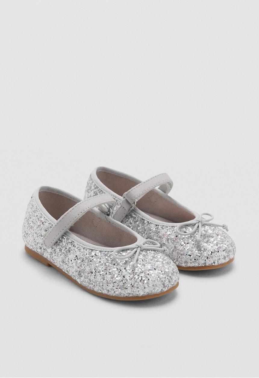 MANGO - Shoes GLITB - Silver