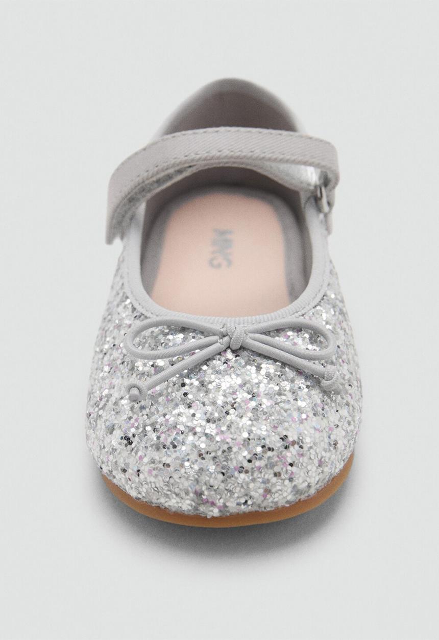 MANGO - Shoes GLITB - Silver