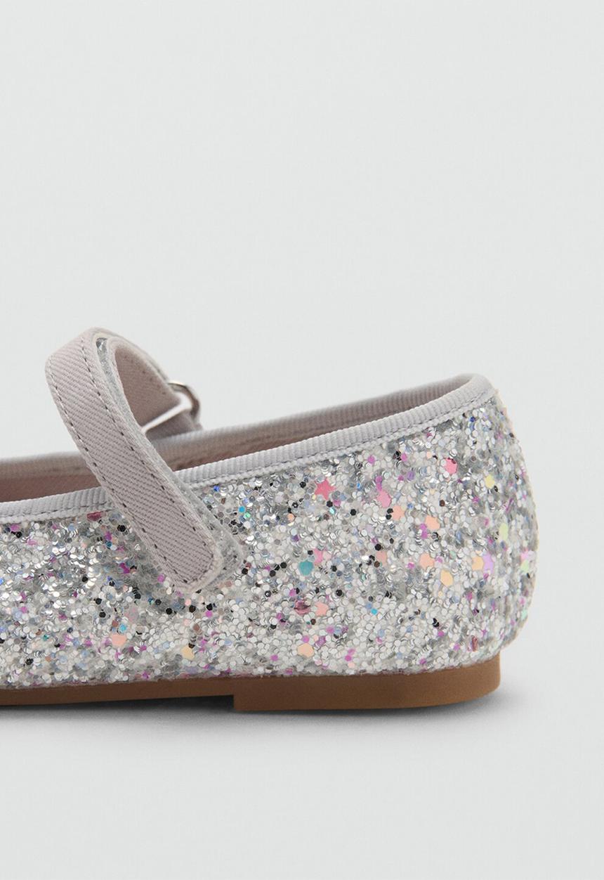 MANGO - Shoes GLITB - Silver