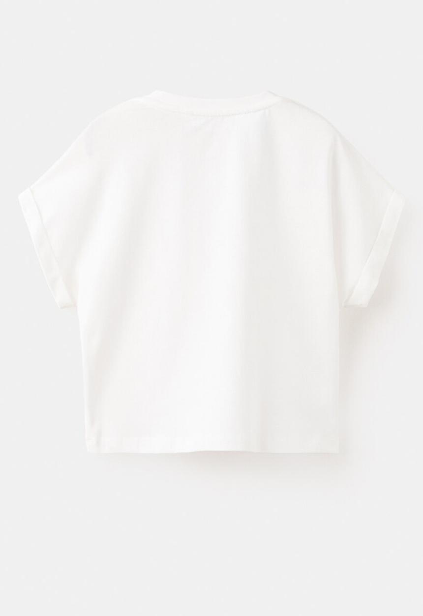 MANGO - T-Shirt PDHUGS - Natural