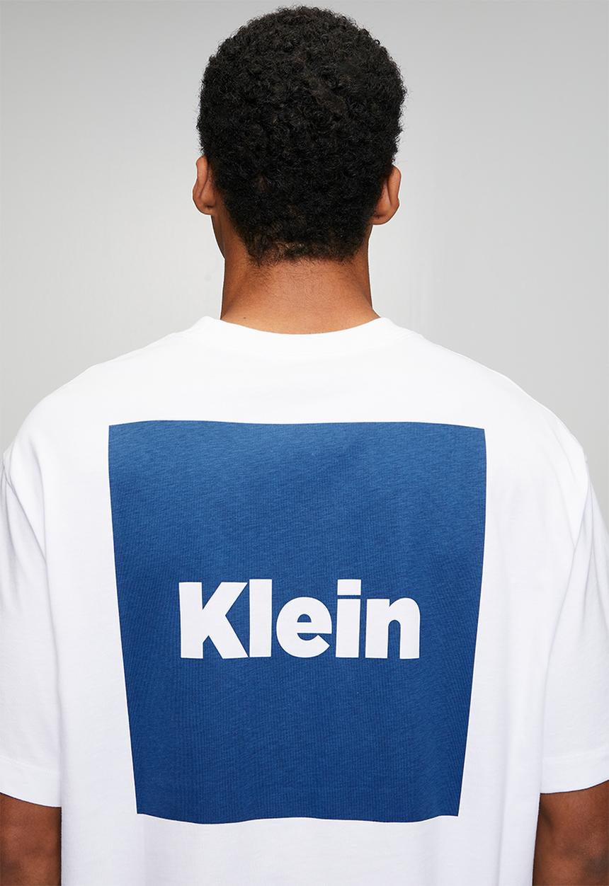 Calvin Klein - Short sleeve 16S Io Calvin Box Graphic Tee - Brilliant White