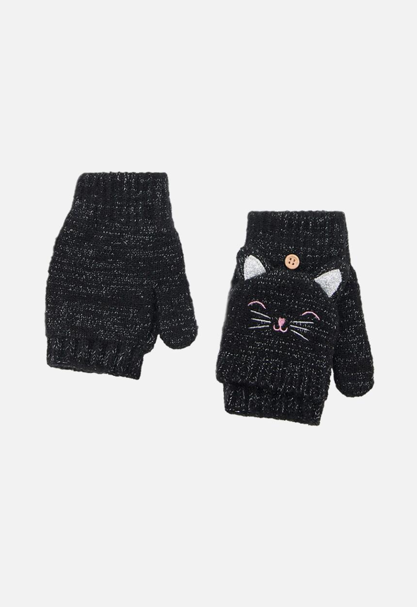 MANGO - Gloves  -  black