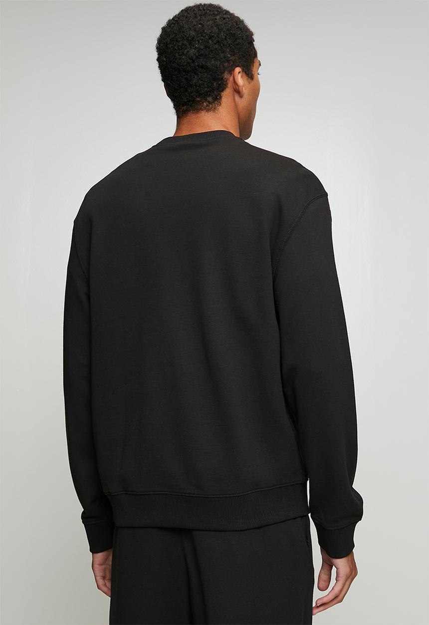 Calvin Klein - Long sleeve  eu 350terry monologo cn sweatshirt - black