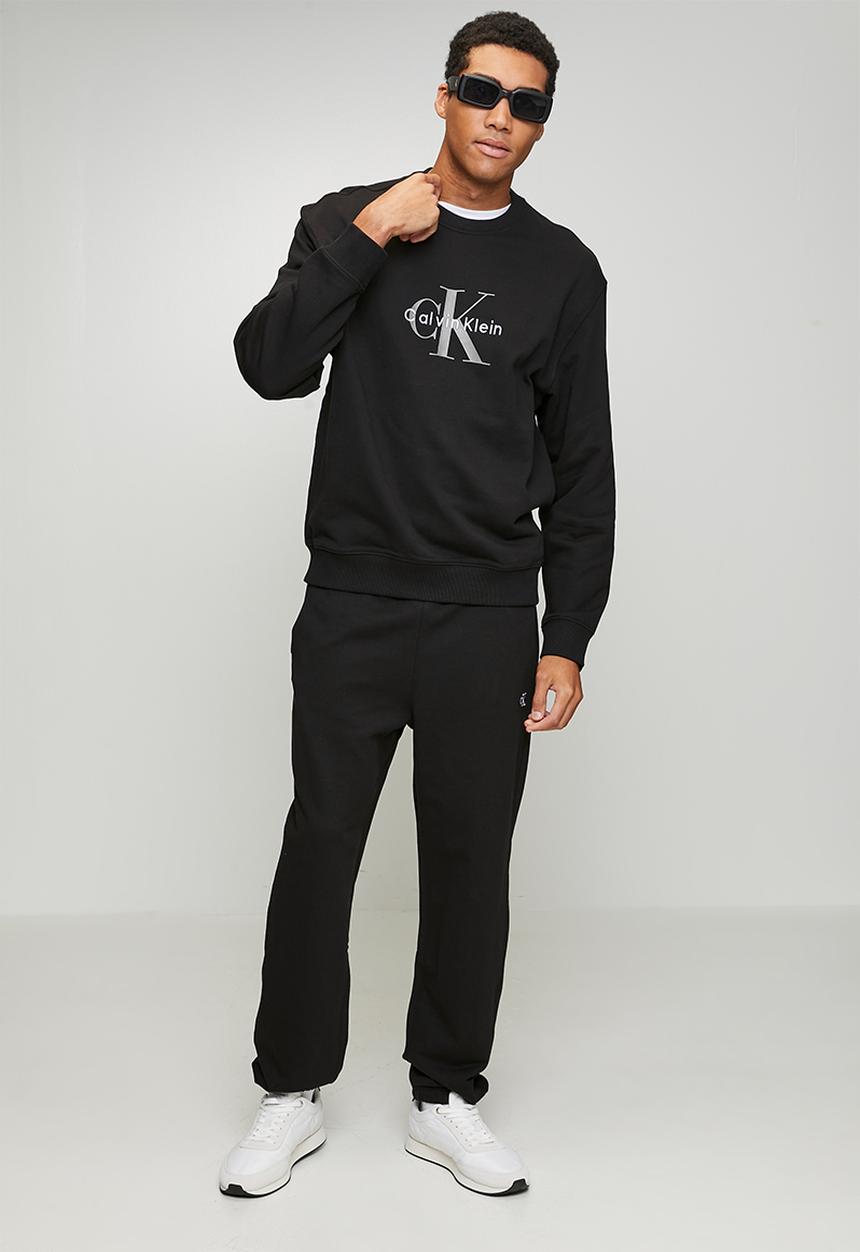 Calvin Klein - Eu 350Terry Monogram Jogger - Black