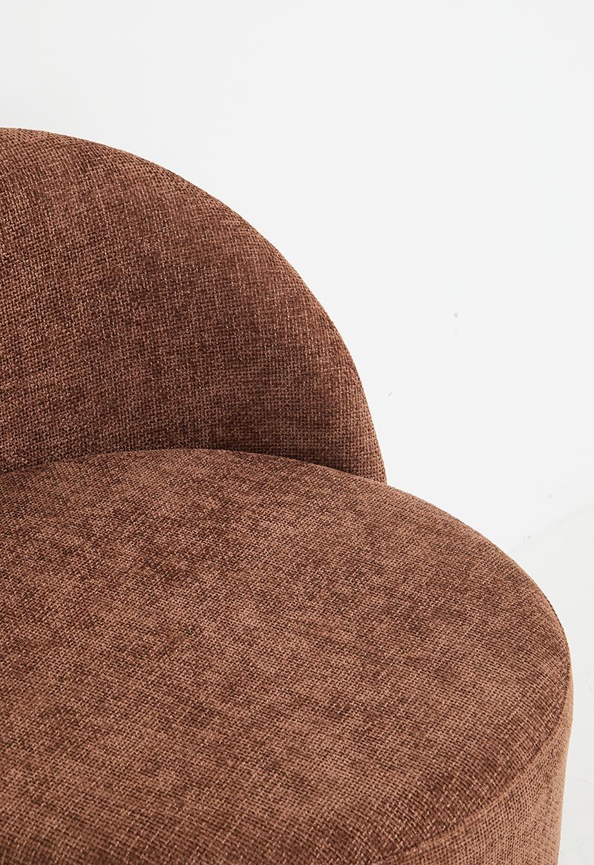Sixth Floor - Taro Swivel Occasional Chair - Clay