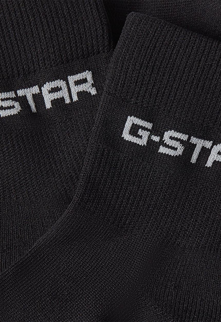 G-STAR - Anklet sock 3-pack - black