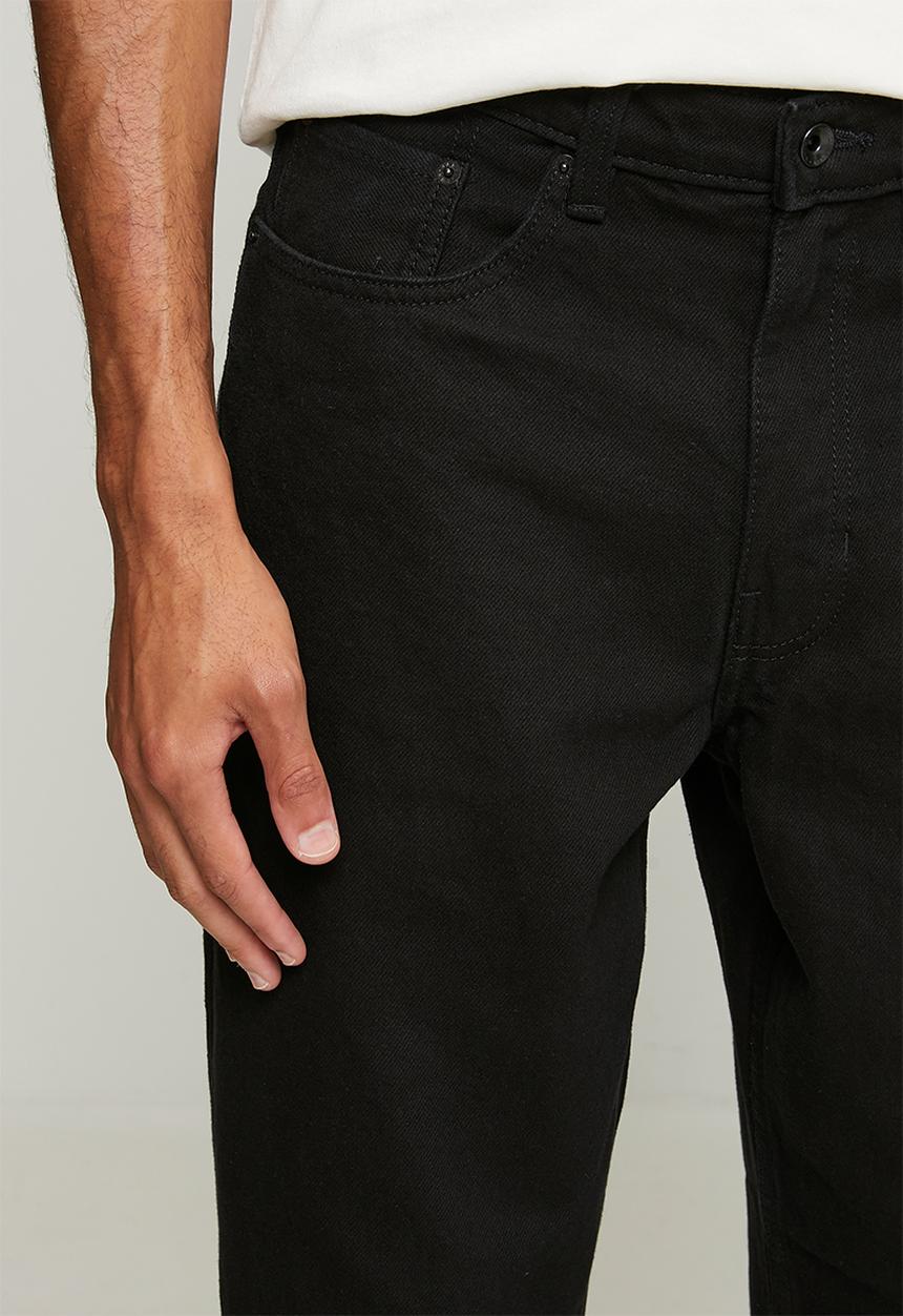 Vans - Check-5 Loose Denim Pant - Black