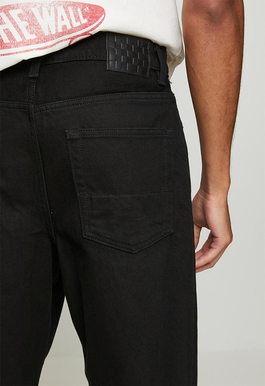 Vans - Check-5 Loose Denim Pant - Black