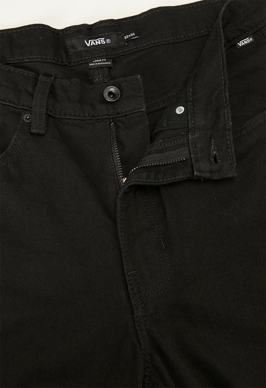 Vans - Check-5 Loose Denim Pant - Black