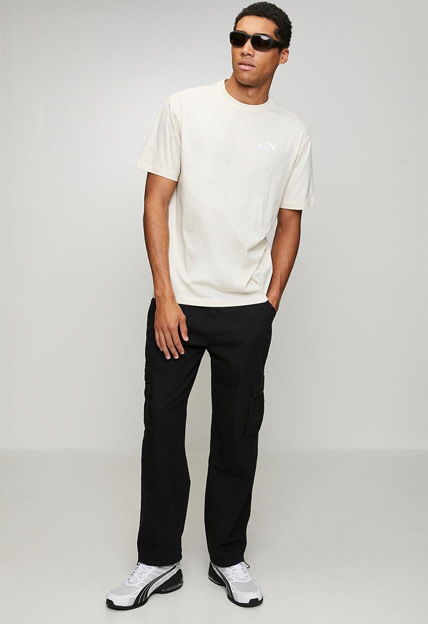 PUMA - ESS Relaxed Small No. 1 Logo Tee - Alpine Snow