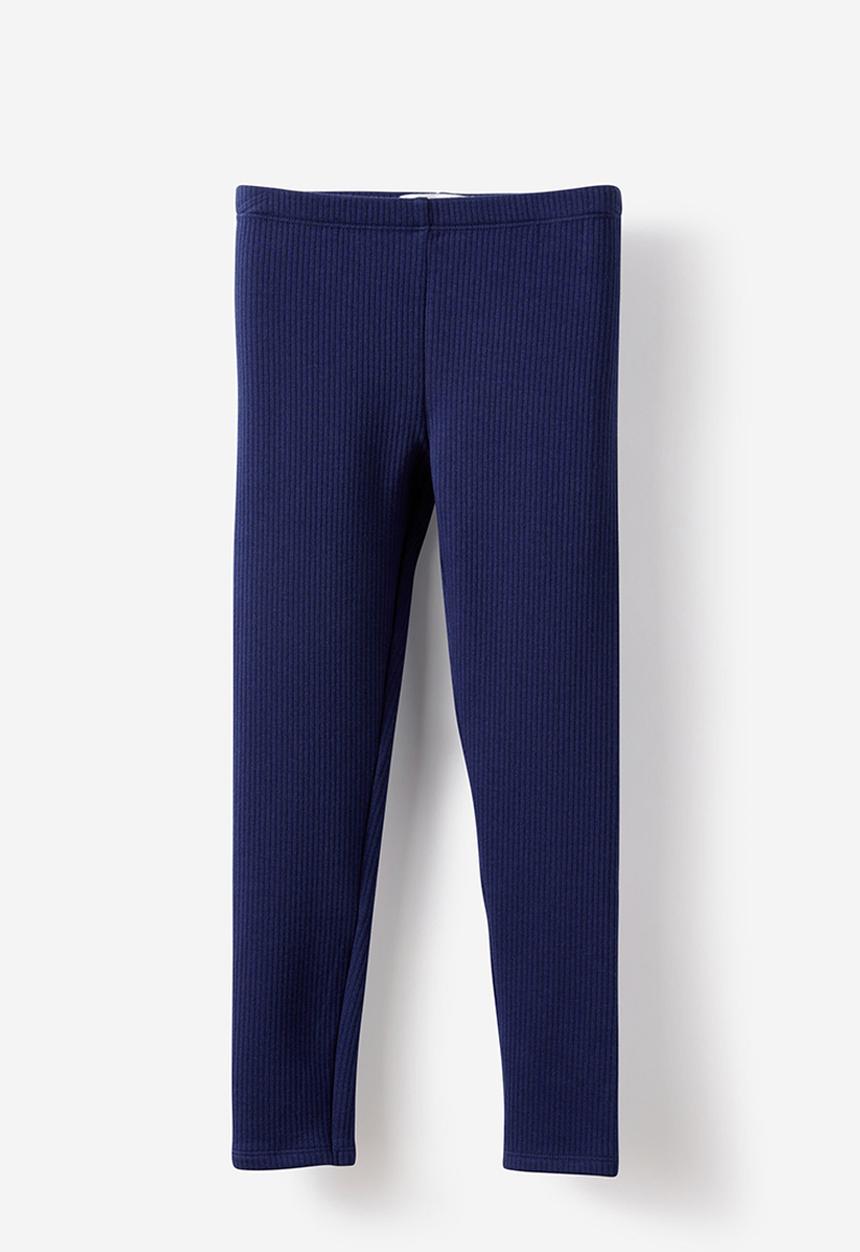 Cotton On - Fleece Legging - Squid Ink Rib
