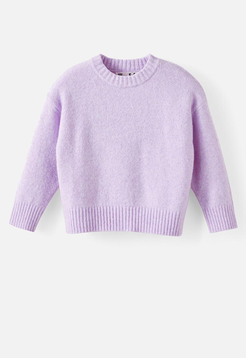 Cotton On - Sam Soft Knit Jumper - Vintage Lilac Marle