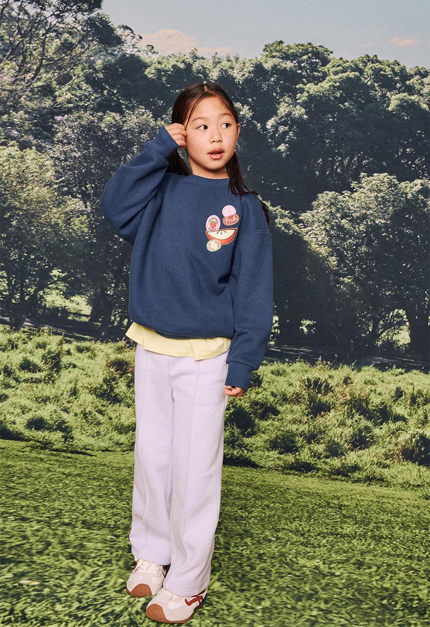 Cotton On - Sammy Oversized Crew - Denim Navy/CrunchTime