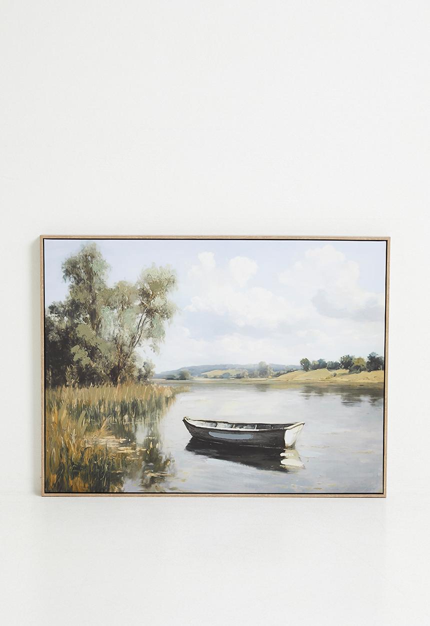 Sixth Floor - Serenity Afloat - Natural Frame