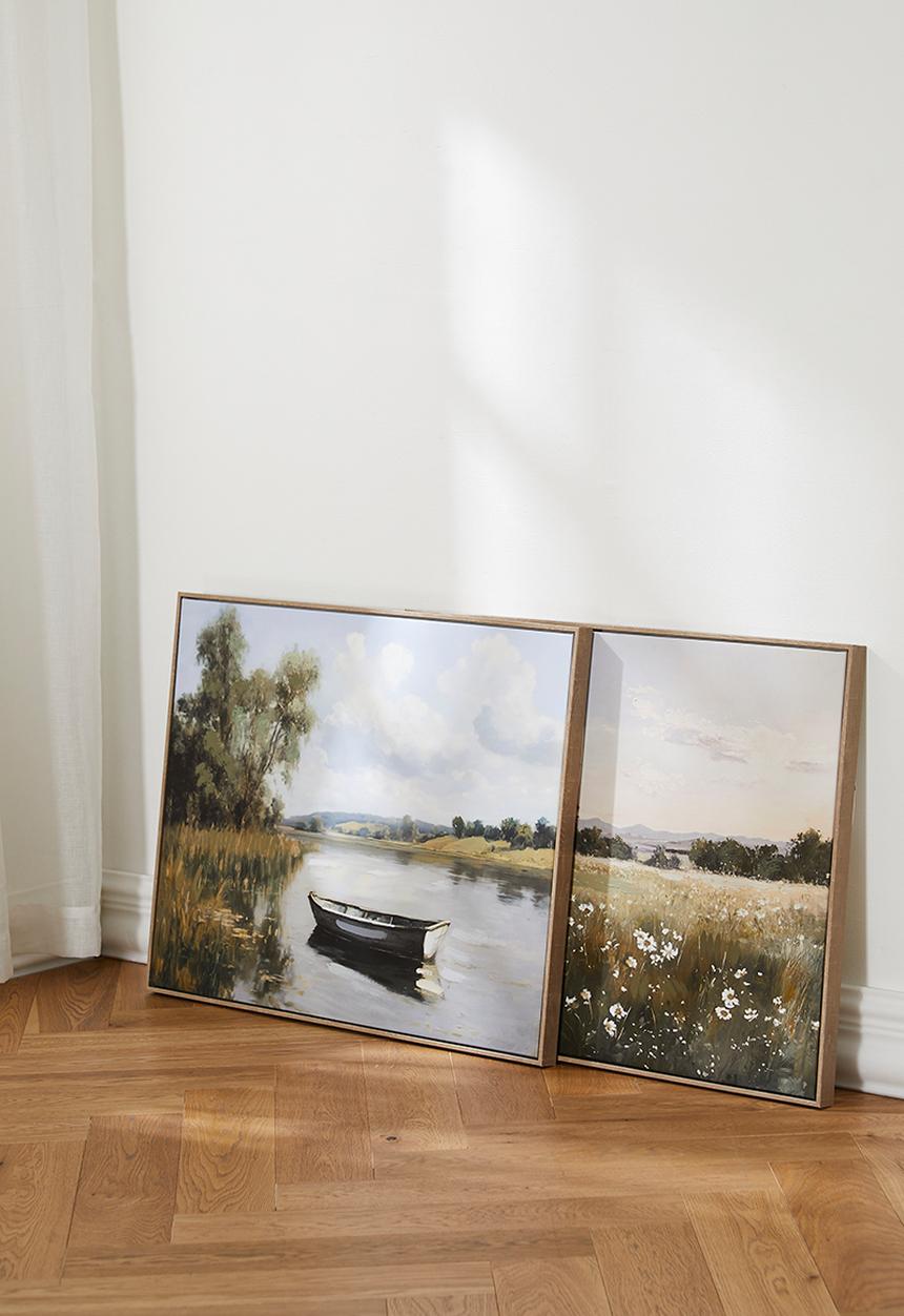 Sixth Floor - Serenity Afloat - Natural Frame